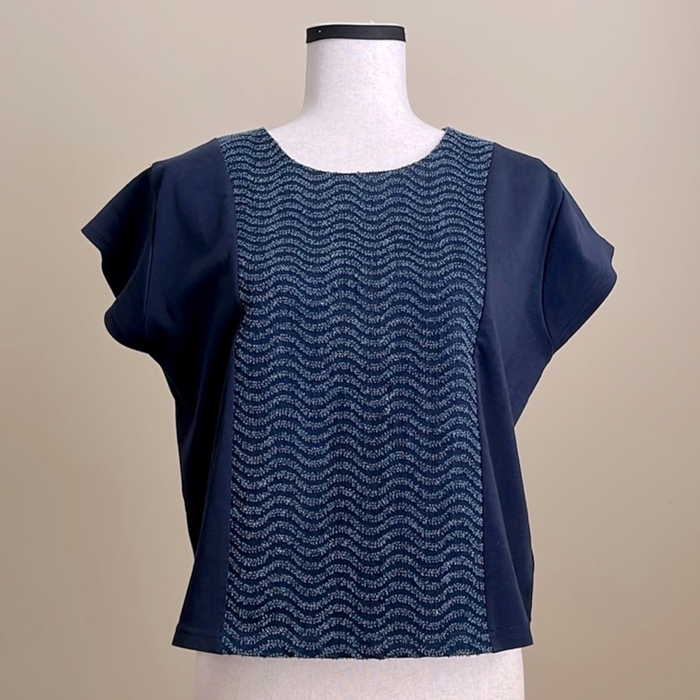 NWOT - Hidden Forest Market - Korean Designer - Cotton Cap Sleeve Top - M